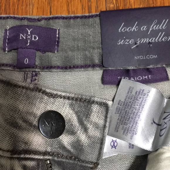 NYDJ Marilyn' Stretch Straight Leg Jeans (Eureka) - Picture 8 of 12